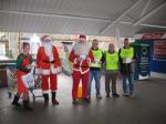 Collecting outside Tescos